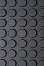 Circular black pad wall paper