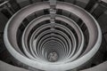 Circular building in Hong Kong, Lai Tak estate Royalty Free Stock Photo