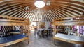 Circular Cabin at Camp Edwards YMCA in East Troy, WI