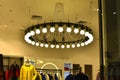 lighting in clothing store