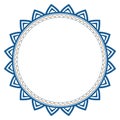 circle frame border design background Royalty Free Stock Photo
