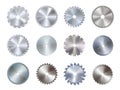 Circular disk equipment and sharp saw blades