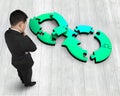 Circular economy concept