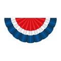 circular flag hanging icon