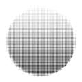 Circular Halftone Gradient Abstract Pattern