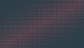 Red Circular Halftone Pattern Faded Gradient Tilted Border Vector Abstract Background