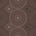 Circular large scale seamless pattern