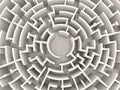Circular maze 3d