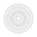 Circular pattern in form of mandala. Hindu, buddha, Henna, Mehndi, tattoo, decoration, Islam, Arabic, Indian, turkish, pakistan, c Royalty Free Stock Photo