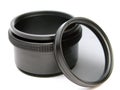 Circular polarizer filter and adapter