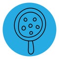 Circular popsickle, icon icon