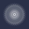 Circular quantum computer technology concept. Sphere explosion background. Deep learning artificial intelligence. Big