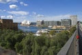 Circular Quay from the Cahill walkway Royalty Free Stock Photo