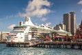 The overseas passenger terminal in Sydney