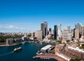 Circular Quay in Sydney Royalty Free Stock Photo