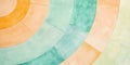 Circular radiating pattern soft pastel colours suede fabric
