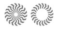 Circular Rotating Design Elements Set