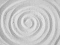 A circular sand swirl background texture abstract Royalty Free Stock Photo