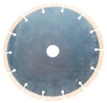 Circular saw blade on isolated