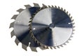 Circular Saw blades. Royalty Free Stock Photo
