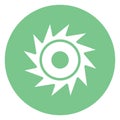 Circular saw, cutter Isolated Vector Icon which can be easily modified or edited Royalty Free Stock Photo