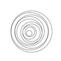 Circular spiral sound wave