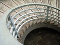 Circular stairs Royalty Free Stock Photo