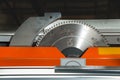 Circular toothed blades Elements A precision circular saw cutting machine