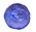 Circular Watercolor bleu and violet background