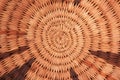 Circular woven texture Royalty Free Stock Photo