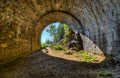 The Circum-Baikal Railway Abandoned Tunnel Royalty Free Stock Photo