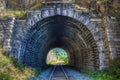 The Circum-Baikal Railway Tunnel Royalty Free Stock Photo