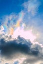Circumhorizontal arc Royalty Free Stock Photo
