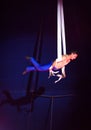 Circus acrobat Royalty Free Stock Photo