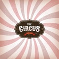 Circus Background With Grunge Texture Royalty Free Stock Photo