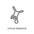 Circus balance icon from Circus collection.