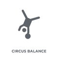 Circus balance icon from Circus collection.