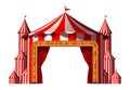 Circus Blank Space Stage Royalty Free Stock Photo