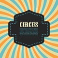 Circus bursting background