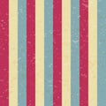 Circus carnival retro vintage stripes seamless pattern. Textured old fashioned graphic template. Vector texture background tile. Royalty Free Stock Photo