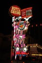 Circus Circus Casino Sign at Night