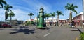 Circus Clock St. Kitts Royalty Free Stock Photo