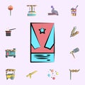 circus colored icon. circus icons universal set for web and mobile Royalty Free Stock Photo