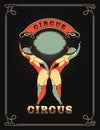 Circus dancer poster