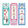 Circus entrance tickets