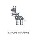 Circus Giraffe icon from Circus collection.