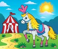 Circus horse theme image 3