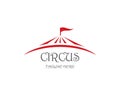 Circus logo template