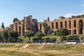 Circus Maximus and Palatine Hill in city of Rome, Italy Royalty Free Stock Photo