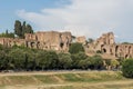 Circus Maximus and Palatine Hill in city of Rome, Italy Royalty Free Stock Photo